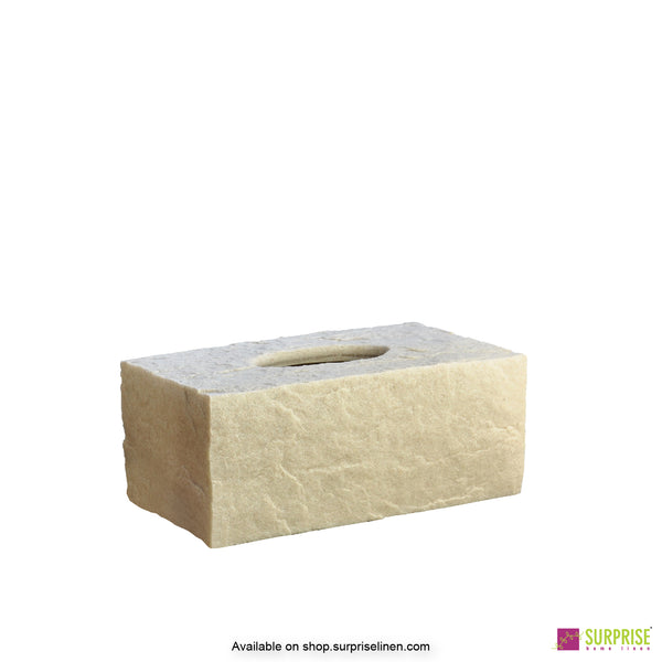 Surprise Home - Cube Tissue Box (Ivory)
