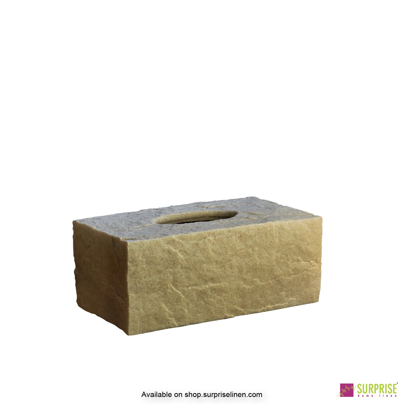 Surprise Home - Cube Tissue Box (Beige)