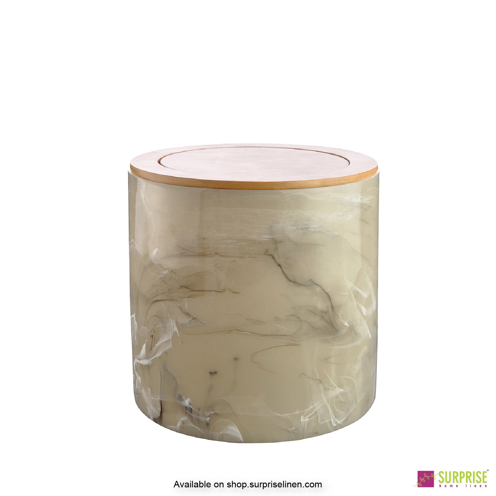 Surprise Home - Primo Dust Bin (Cream)