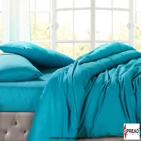Spread Spain - Oxford Street 400 Thread Count Bed Sheet Set (Turquoise)