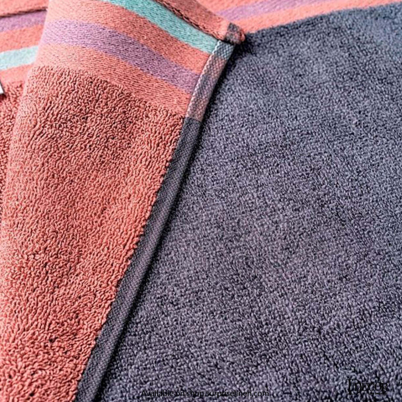 D'Decor - Zest Collection 500 GSM Bath Towel (Natural Charcoal)
