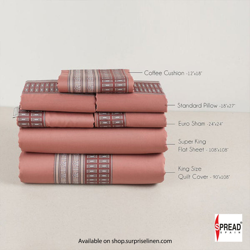 Spread Spain - Villa Barcelona 500 TC Super King Bedding Set (Basilica SLM)