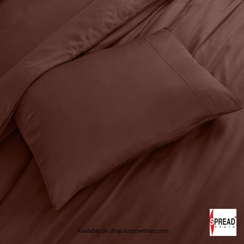 Spread Spain - Madison Avenue 400 Thread Count Cotton Bed Sheet Set (Choco)