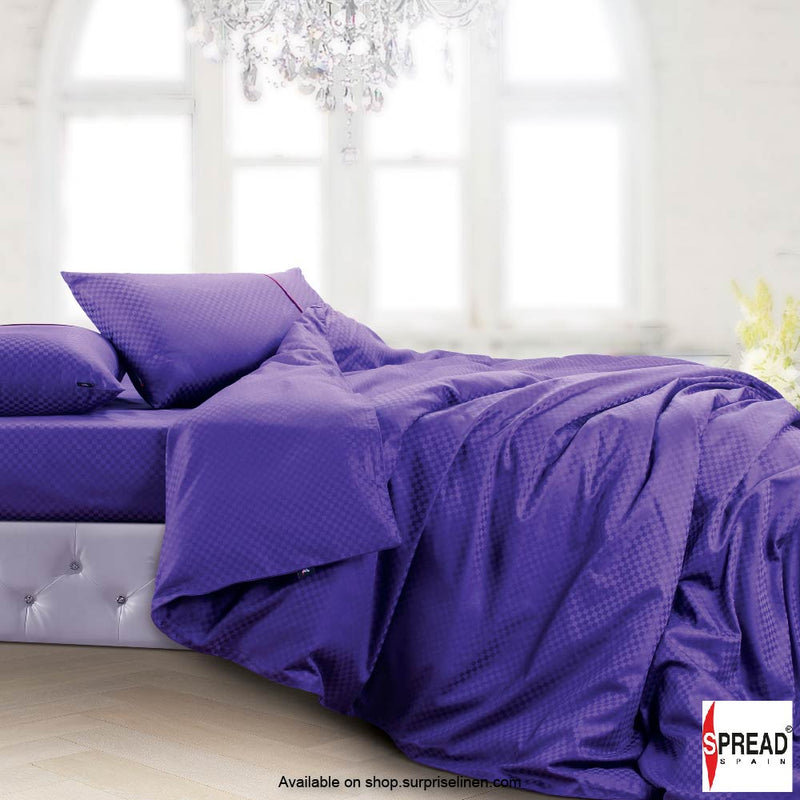 Spread Spain - Oxford Street 400 Thread Count Bed Sheet Set (Dark Purple)