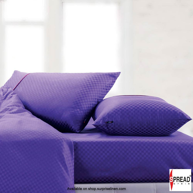 Spread Spain - Oxford Street 400 Thread Count Bed Sheet Set (Dark Purple)