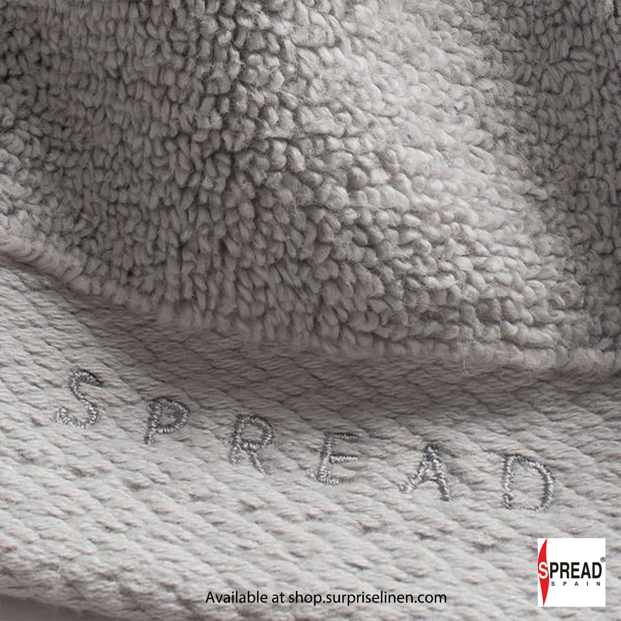 Spread Spain - Resort Collection 720 GSM Cotton Luxury Towels (Fog)