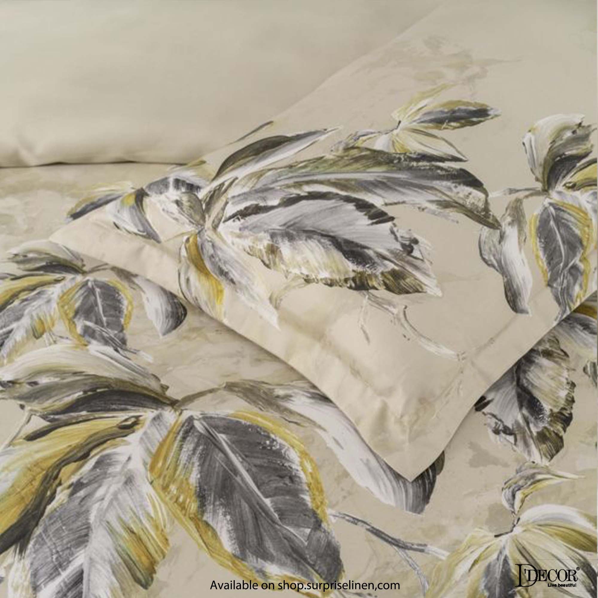 D'Decor - Premier Collection 300 Thread Count Cotton 3 Pc Bed Sheet Set (Frozen Dew)