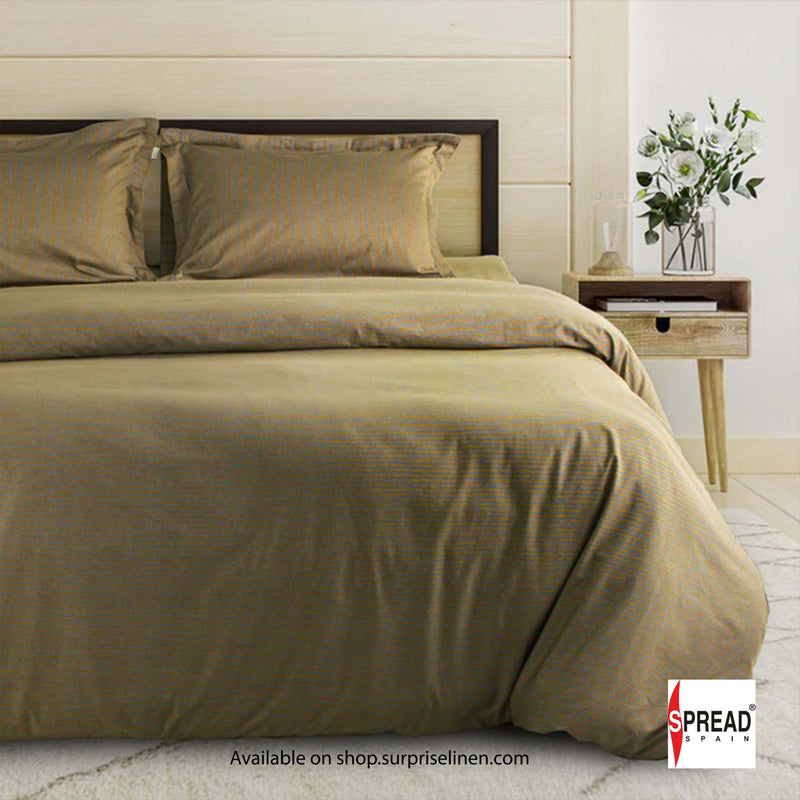 Spread Spain - The Geo Tokyo 500 Thread Count Cotton Bedsheet Set (Olive)
