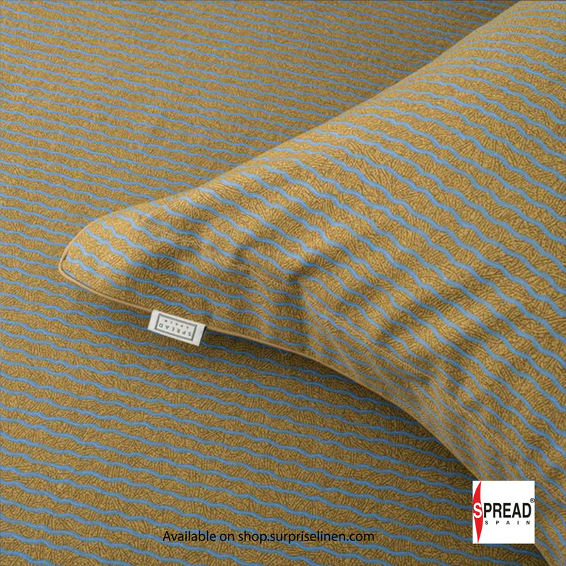 Spread Spain - The Geo Tokyo 500 Thread Count Cotton Bedsheet Set (Olive)