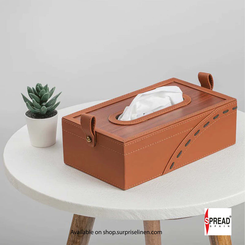 Spread Spain - Rodeo Collection Tissue Box (Orange)