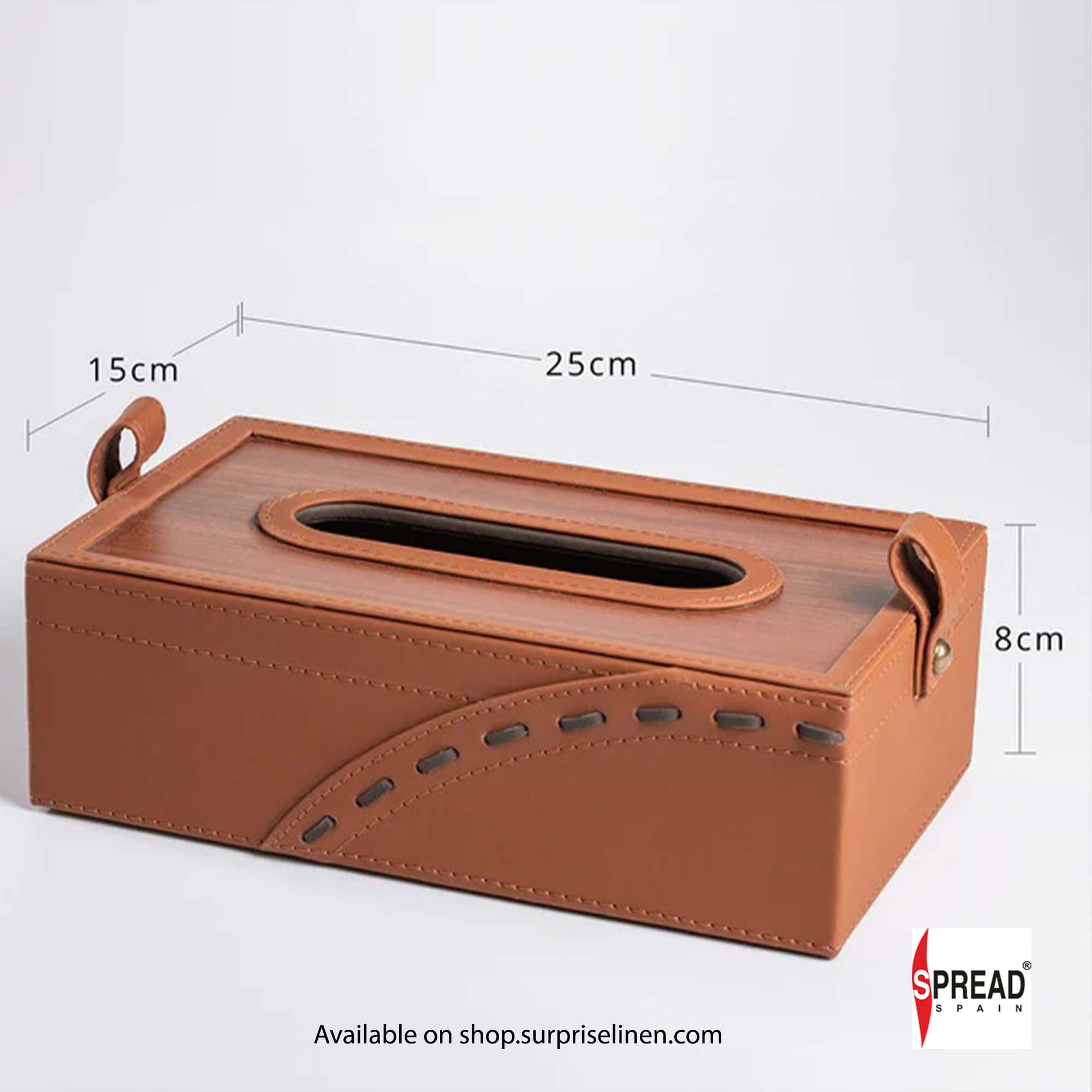 Spread Spain - Rodeo Collection Tissue Box (Orange)