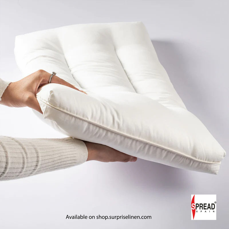 Spread Spain - Soyabean Orthopedic Firm Pillow (White)