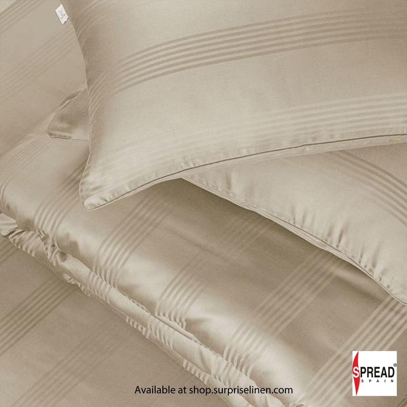 Spread Spain - 450TC Premium Cotton Barcode Duvet Covers (Stone)